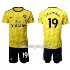 Arsenal S.CAZORLA 19 Børn Udebane Fodboldsæt 2019-20 S/S (+ Korte bukser)